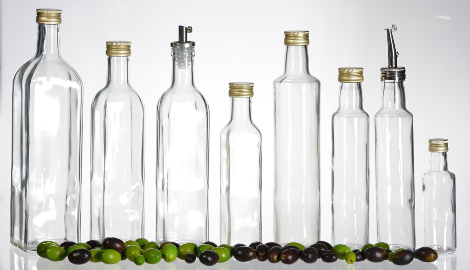 Flaschen f�r Oliven�l-weiss-950
